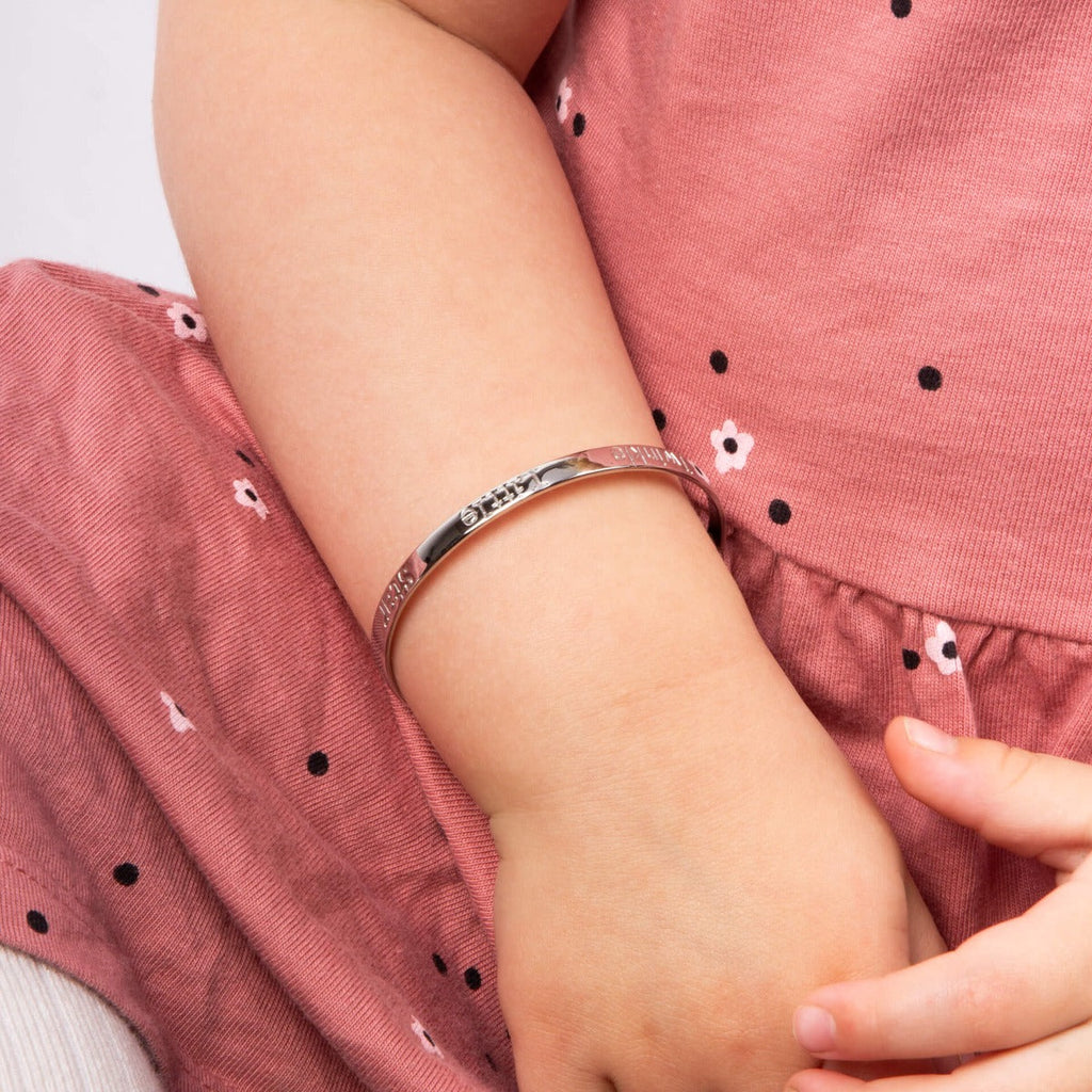 D For Diamond Twinkle Little Star Expanding Bangle with Diamond