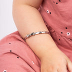 D For Diamond Twinkle Little Star Expanding Bangle with Diamond