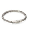 Fred Bennett Twisted Steel Wire Cable Bracelet