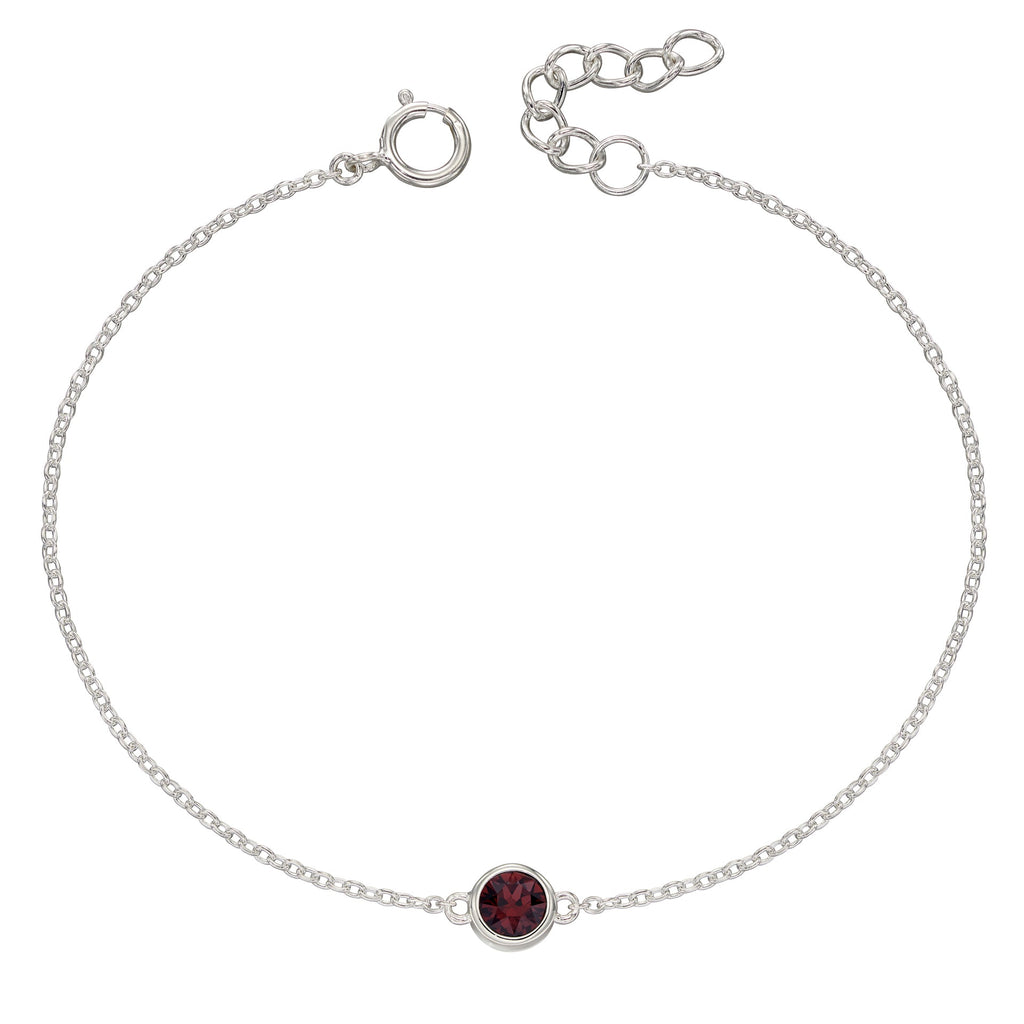 Beginnings Crystal Birthstone Bracelet