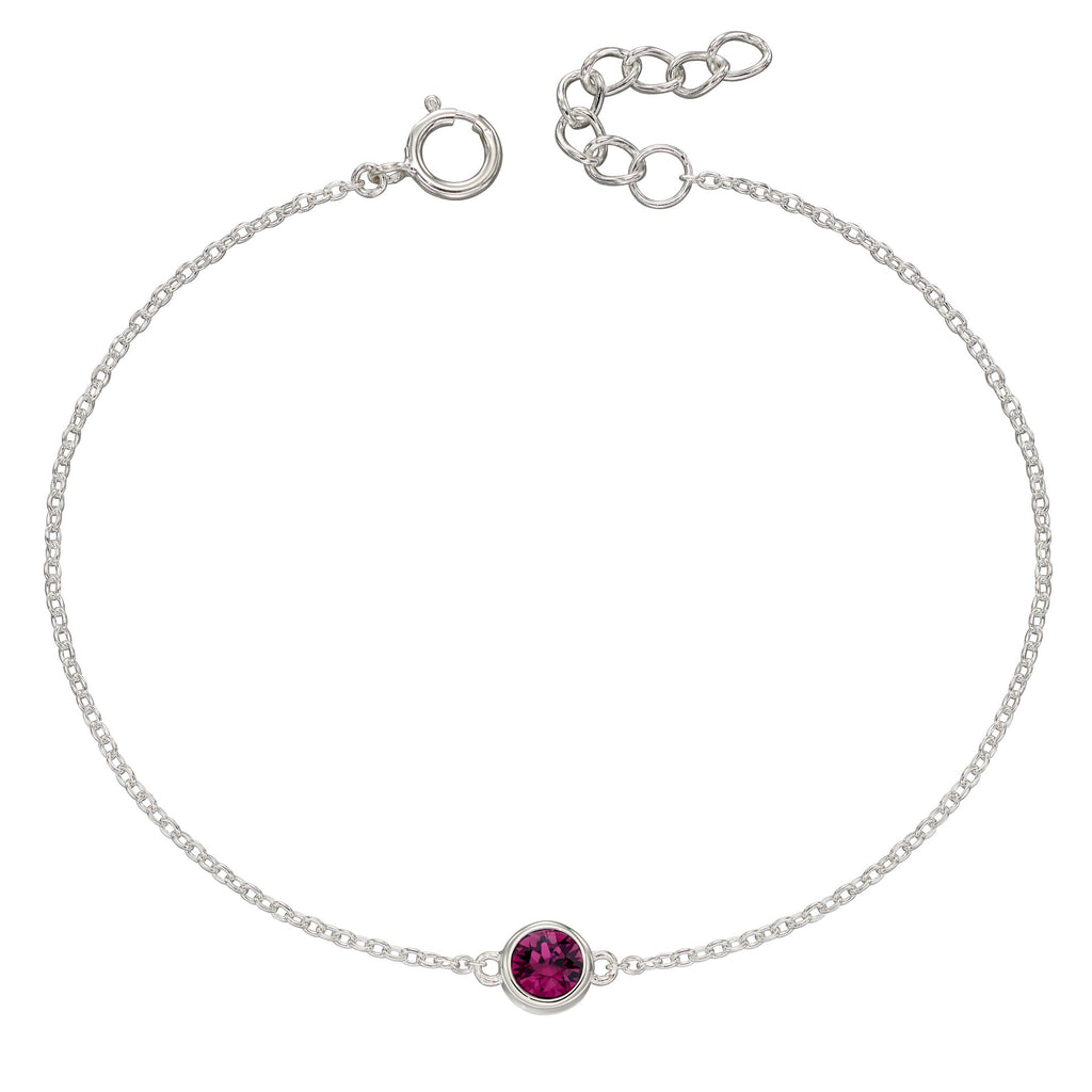 Beginnings Crystal Birthstone Bracelet
