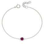 Beginnings Crystal Birthstone Bracelet