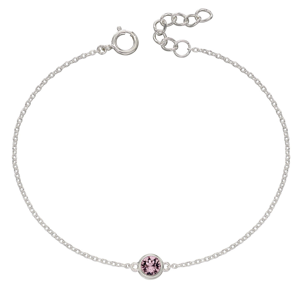 Beginnings Crystal Birthstone Bracelet