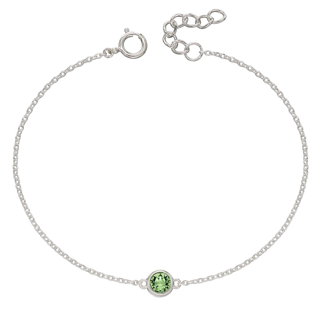 Beginnings Crystal Birthstone Bracelet