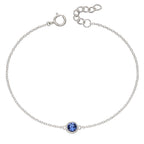 Beginnings Crystal Birthstone Bracelet