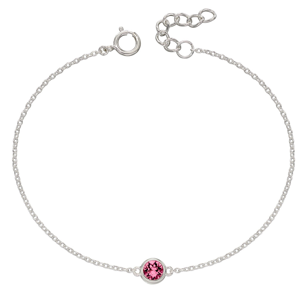 Beginnings Crystal Birthstone Bracelet