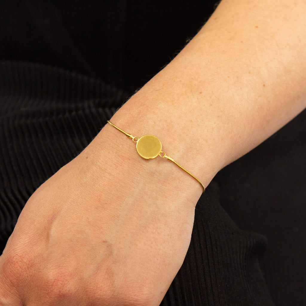 Beginnings Disc Toggle Bracelet