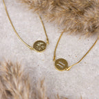 Beginnings Disc Toggle Bracelet