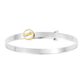 D For Diamond Shooting Star Expanding Bangle with Diamond