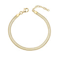 Beginnings Flat Herringbone Chain Bracelet
