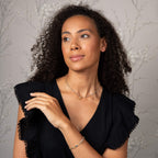 Laura Ashley Fashion T-Bar Necklace
