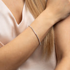 Diamonfire Fine Baguette Tennis Bracelet