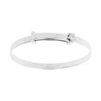 D For Diamond Star Expanding Bangle with Diamond