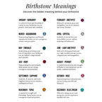Beginnings Crystal Birthstone Charm