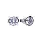 Diamonfire Bezel Carat Stud Earrings