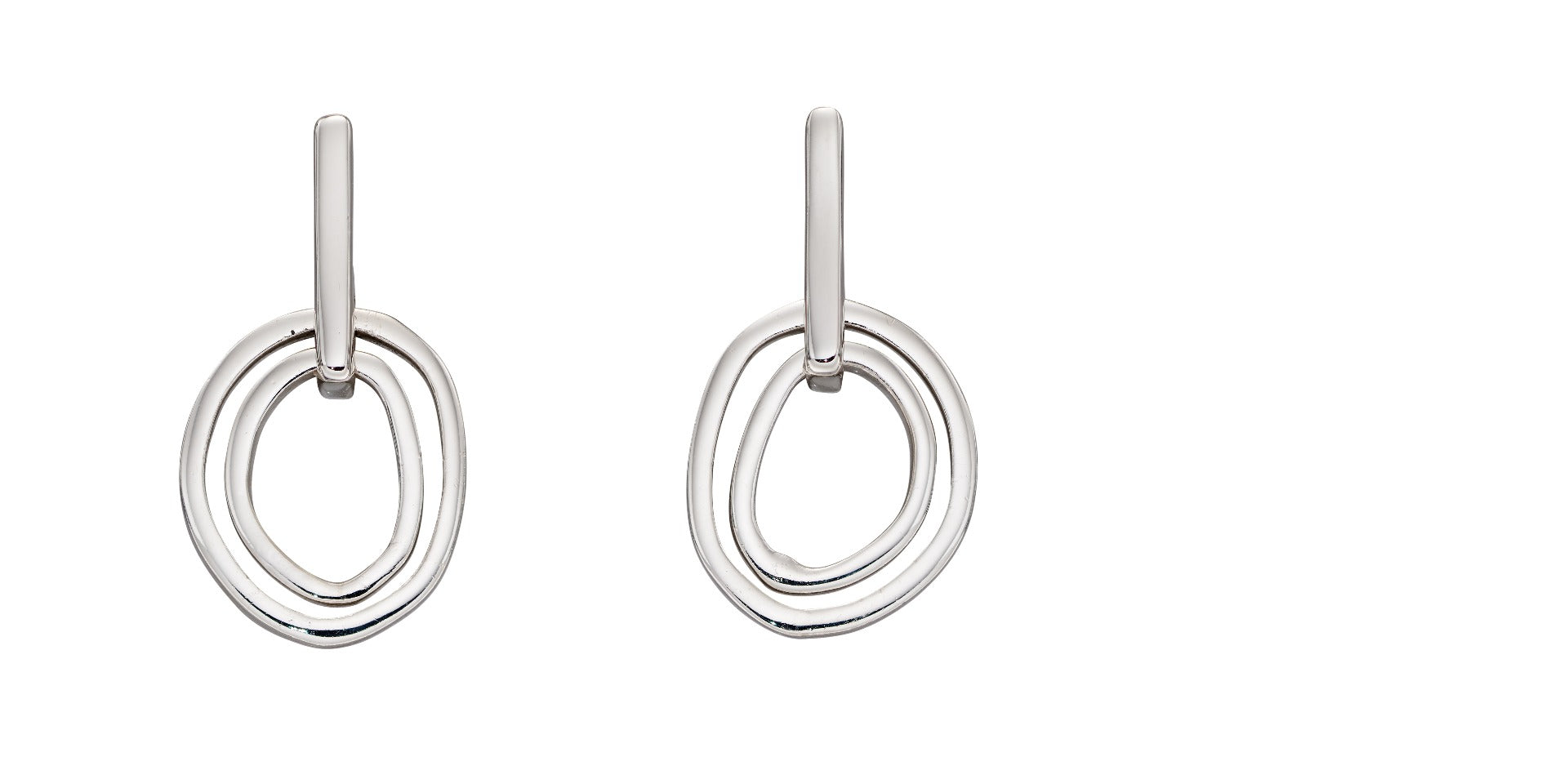 Beginnings Organic Double Link Earrings