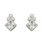 Beginnings Diamond Shape Stud Earrings