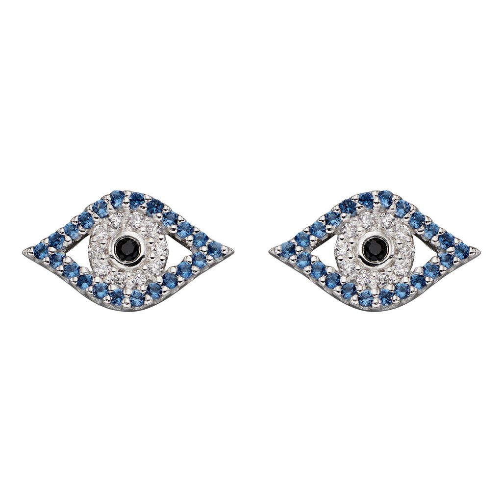 Beginnings Evil Eye Stud Earrings
