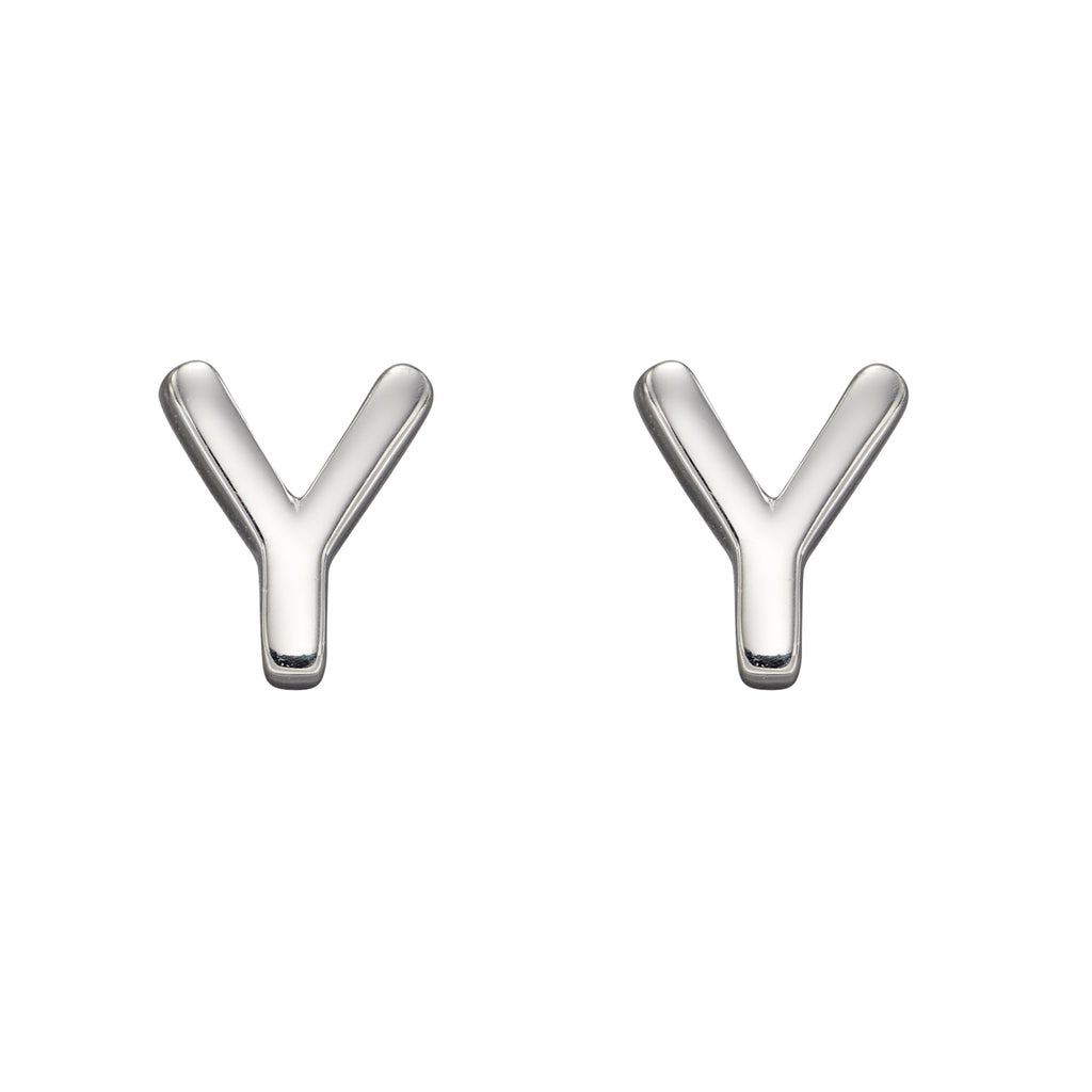 Beginnings Initial Stud Earrings
