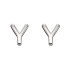 Beginnings Initial Stud Earrings