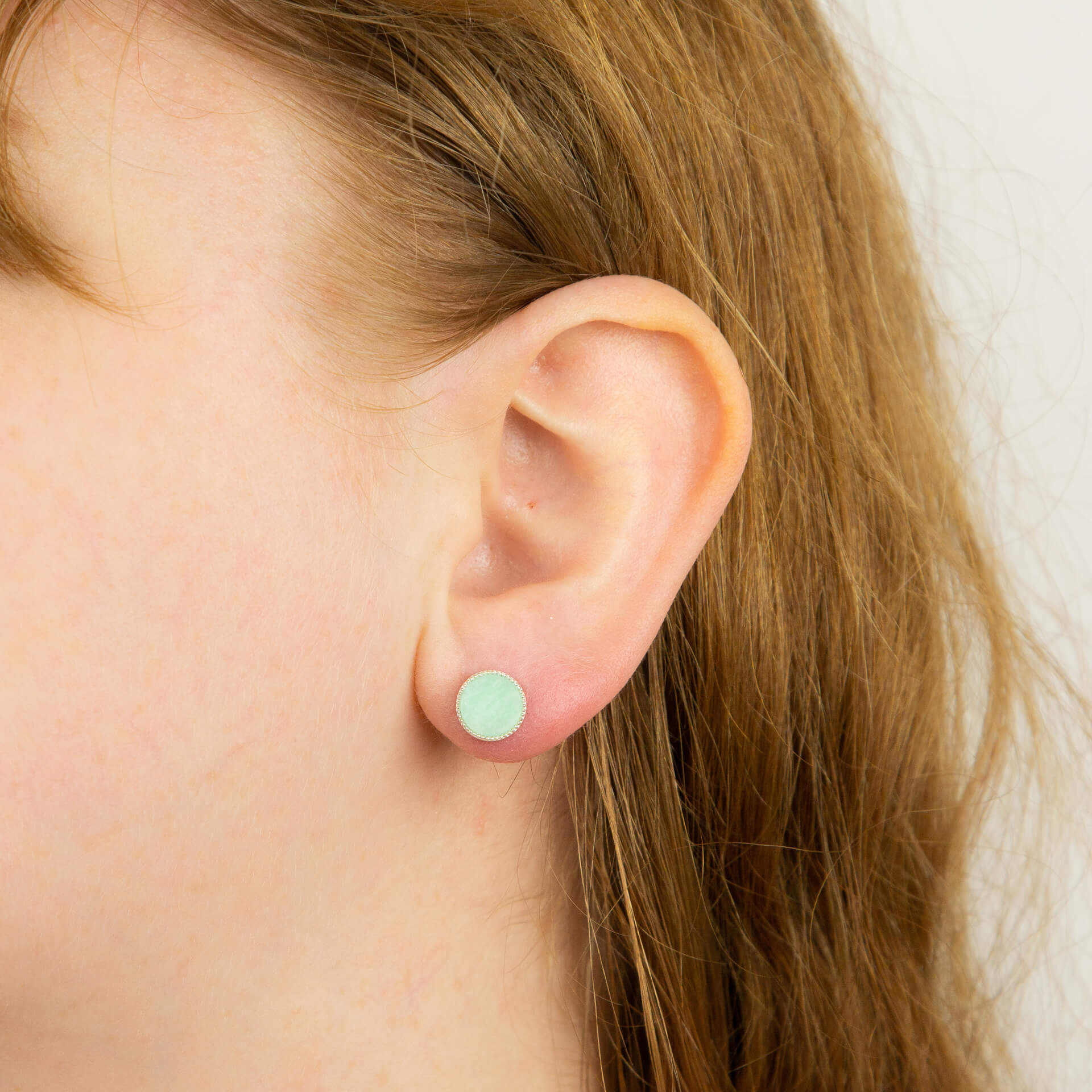 Beginnings Comfort Medallion Stud Earrings