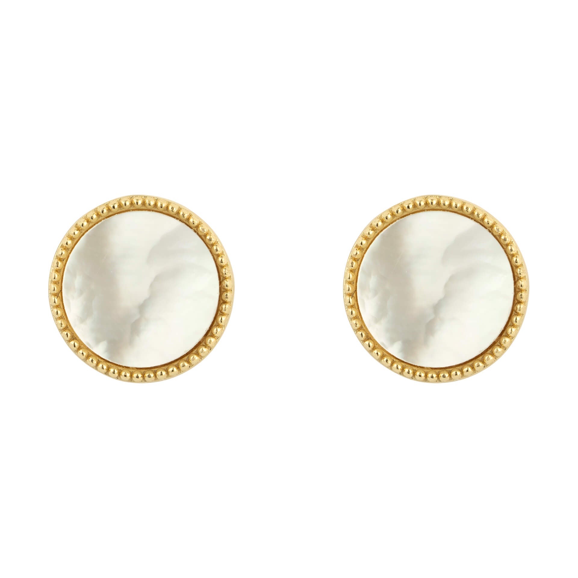 Beginnings Comfort Medallion Stud Earrings