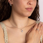 Diamonfire Baguette Scatter Pendant