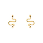 Beginnings Snake Stud Earrings