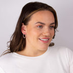 Beginnings Ball Hoop Earrings
