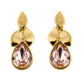 Beginnings Petal Drop Stud Earrings with Crystal