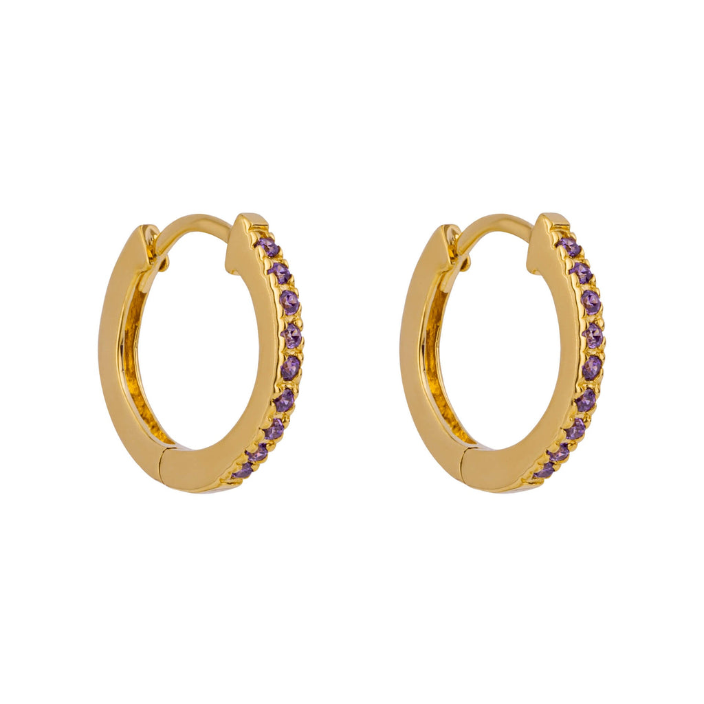 Beginnings Thin Hoop Earrings