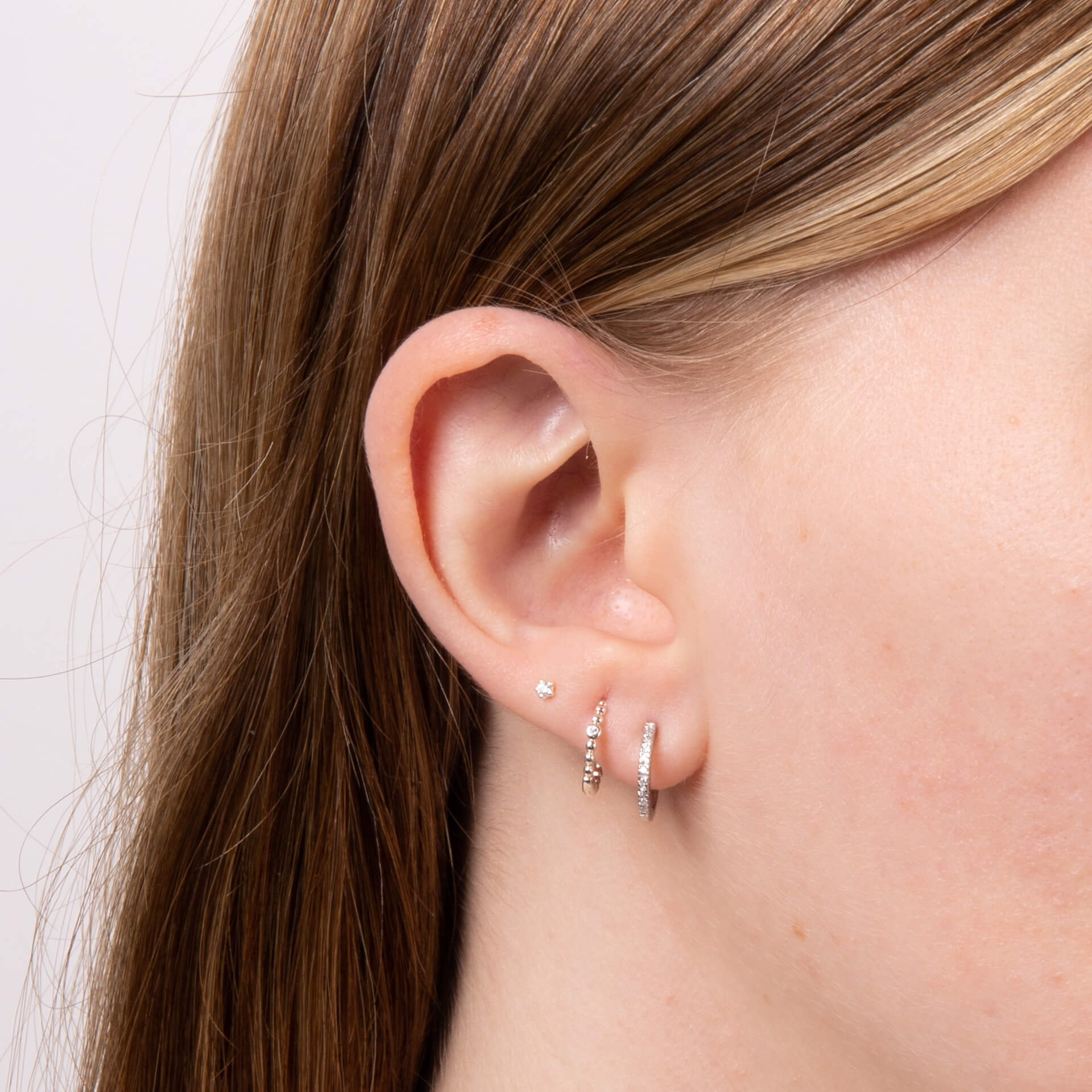 Beginnings Thin Hoop Earrings