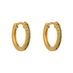 Beginnings Thin Hoop Earrings
