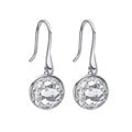 Beginnings Rose Cut Crystal Drop Earrings