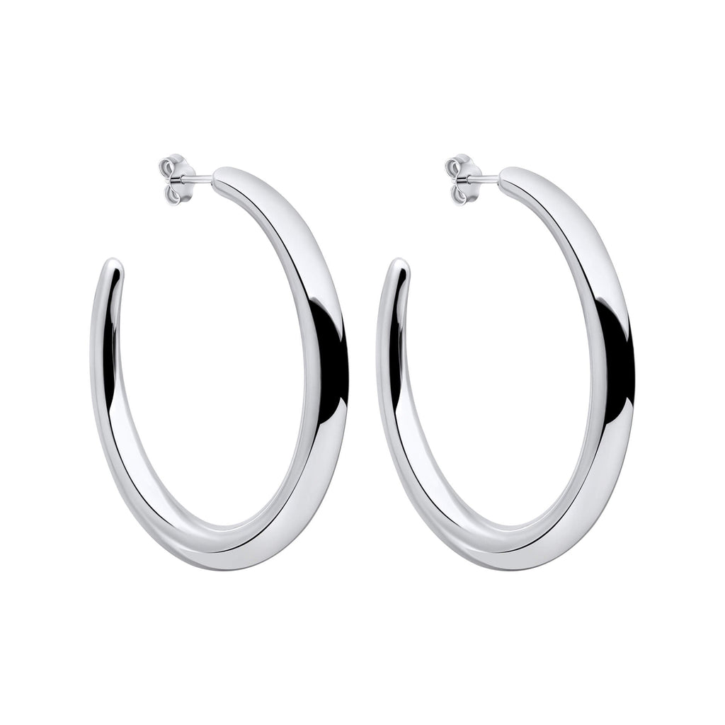 Beginnings Polished Chunky Hoop Earrings