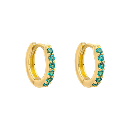 Beginnings Crystal Hoop Earrings