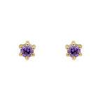 Beginnings 3mm Crystal Stud Earrings