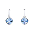 Beginnings Cushion Cut Crystal Drop Stud Earrings
