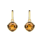 Beginnings Cushion Cut Crystal Drop Stud Earrings