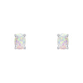 Beginnings Oval Opal Stud Earrings