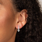 Laura Ashley Fashion Tulip Chain Earrings