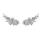 Laura Ashley Fashion Wild Meadow Crawler Earrings