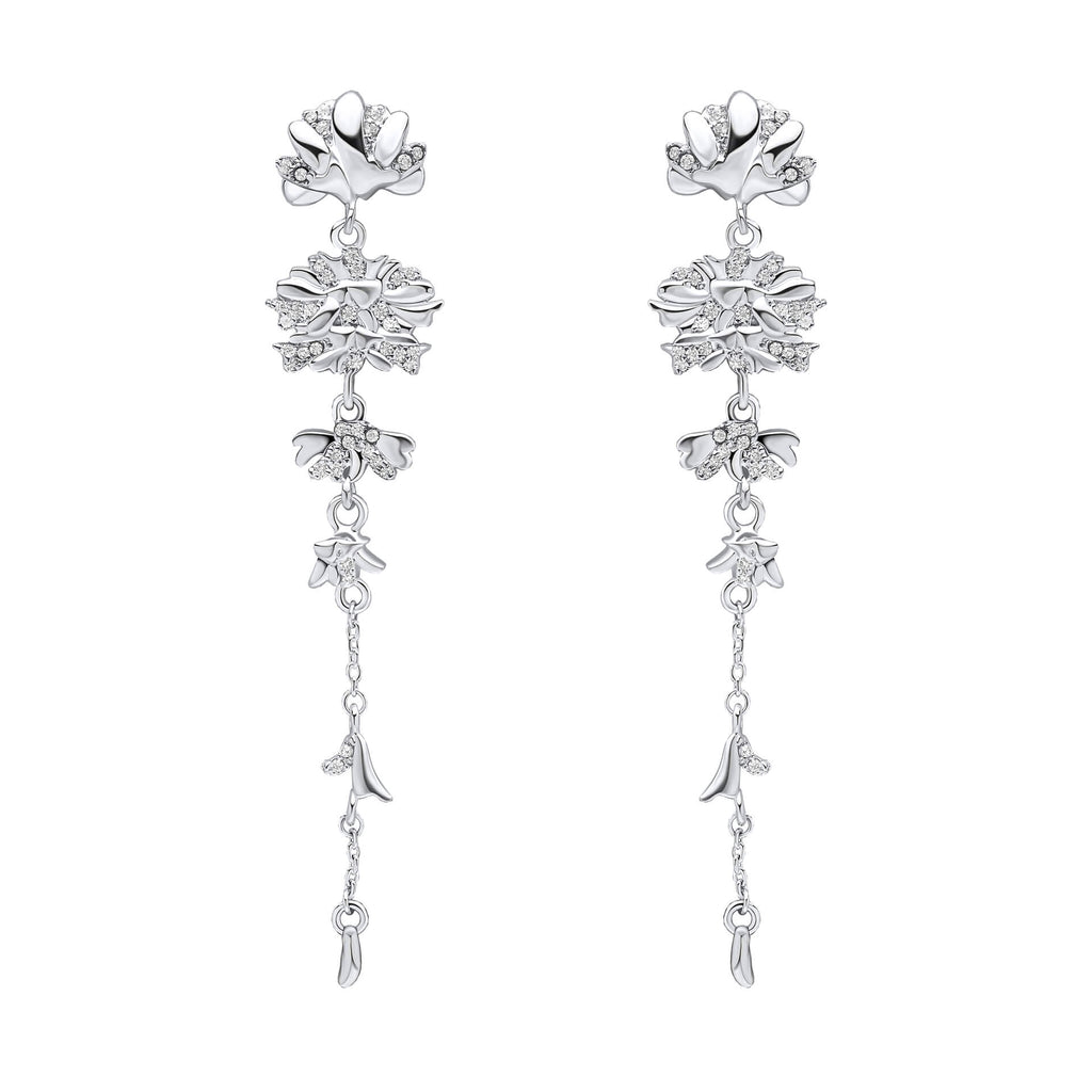 Laura Ashley Fashion Wild Meadow Statement Drop Earrings