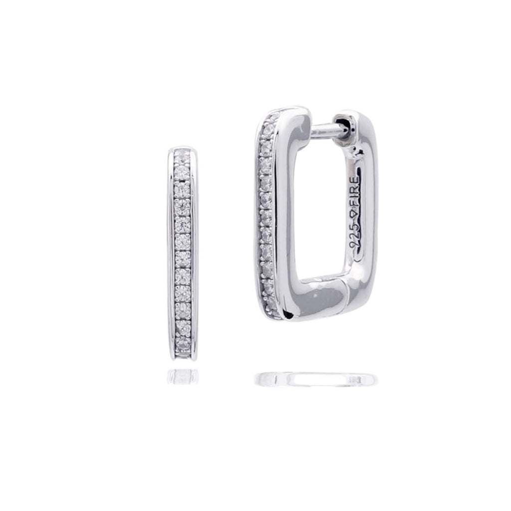 Diamonfire Square Hoop Earrings