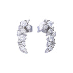 Diamonfire Cluster Zirconia Drop Earrings