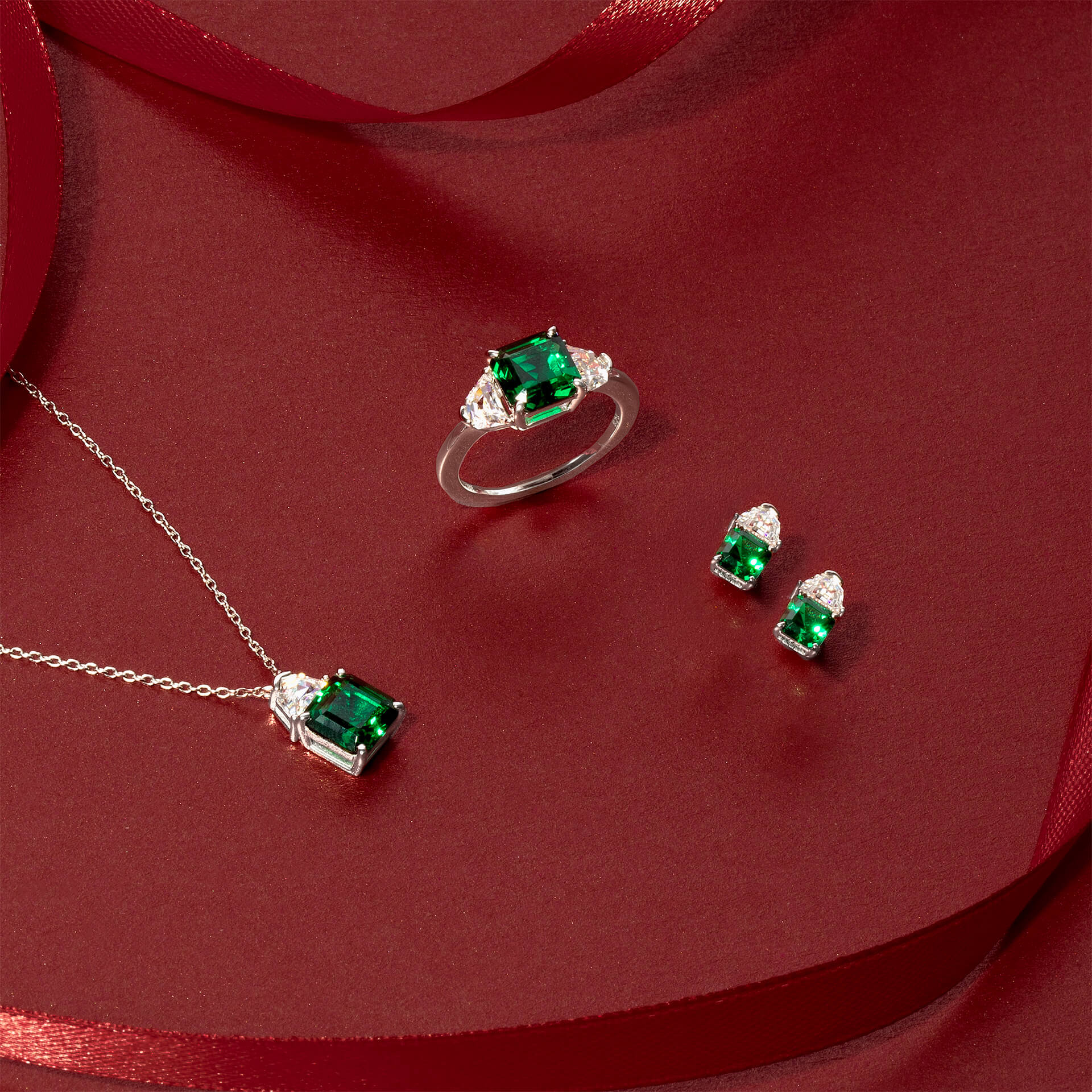 Diamonfire Square Cut Earrings