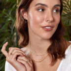 Beginnings Flower Bud Station Necklace