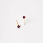 Elements Gold Birthstone Stud Earrings