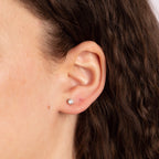Elements Gold Birthstone Stud Earrings