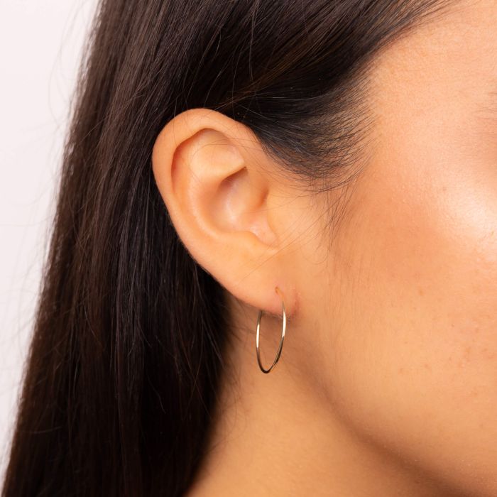 Elements Gold Hoop Earrings